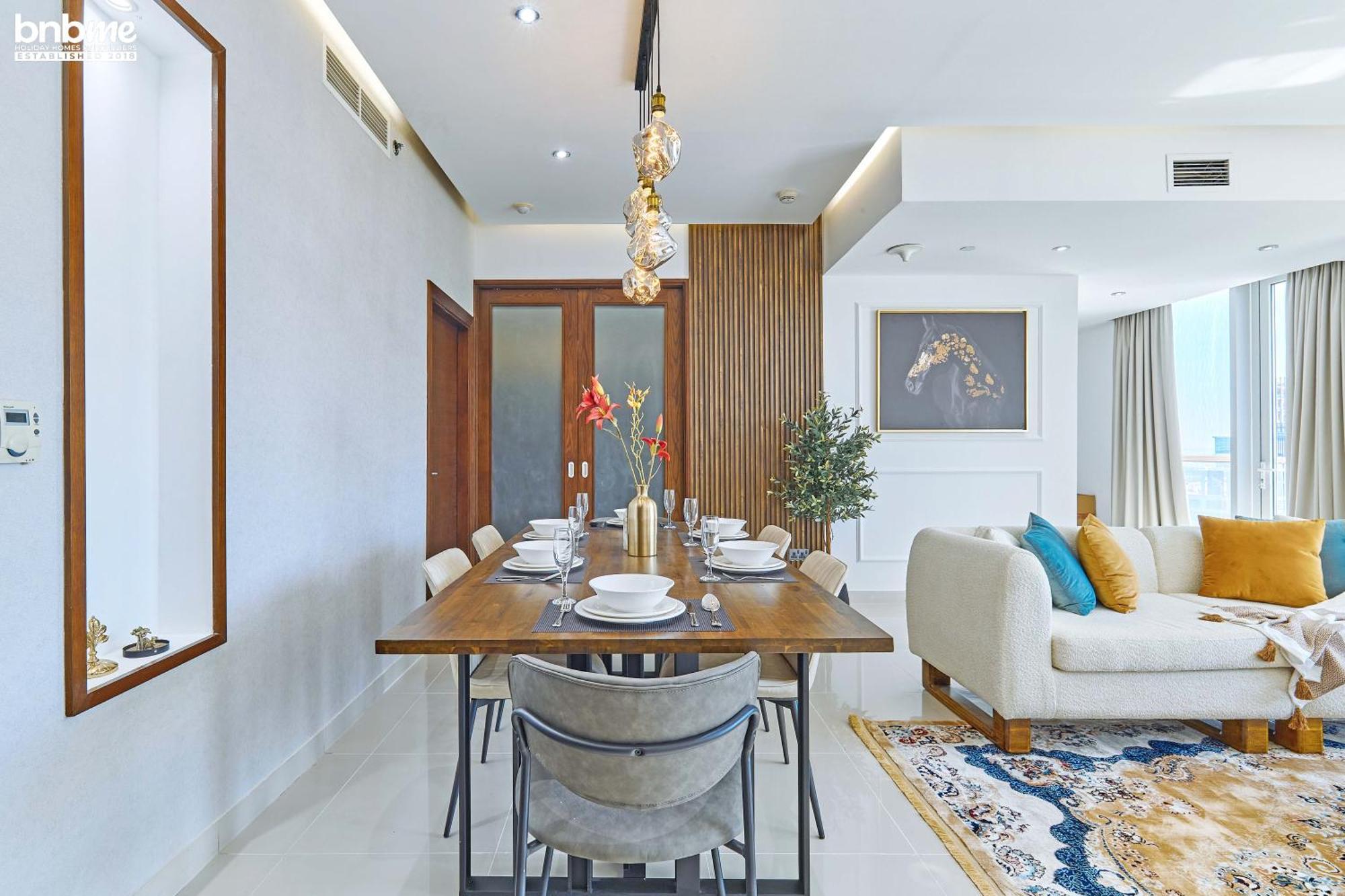 Apartment Bnbmehomes - Ubora Towers Dubai